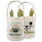 Easter Egg Basket Double Sided Easter Basket (Personalized)