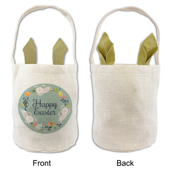 Easter Bunnies Frame Easter Basket - APPROVAL (FRONT)