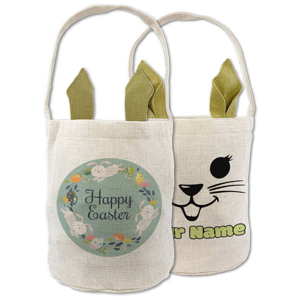 Easter Bunnies Frame Easter Basket - Main