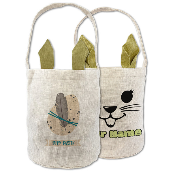 Easter Egg & Feather Easter Basket - Main