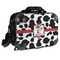 Cowprint w/Cowboy 15" Hard Shell Briefcase - FRONT