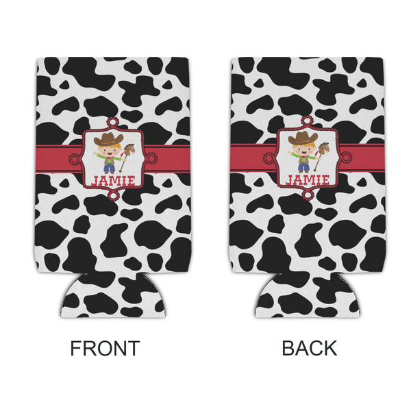 Cowprint w/Cowboy 16oz Can Sleeve - APPROVAL