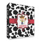 Cowprint w/Cowboy 3 Ring Binder - Full Wrap - 2" (Personalized)