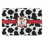 Cowprint w/Cowboy Anti-Fatigue Kitchen Mat (Personalized)