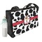 Cowprint w/Cowboy Baby Diaper Bag with Baby Bottle