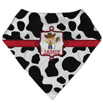 Cowprint w/Cowboy Bandana Bib (Personalized)