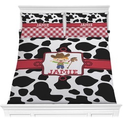 Cowprint w/Cowboy Comforters (Personalized)