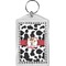 Cowprint w/Cowboy Bling Keychain (Personalized)