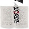 Cowprint w/Cowboy Bookmark with tassel - In book