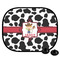 Cowprint w/Cowboy Car Side Window Sun Shade (Personalized)