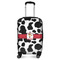 Cowprint w/Cowboy Carry-On Travel Bag - With Handle