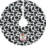 Cowprint w/Cowboy Tree Skirt (Personalized)