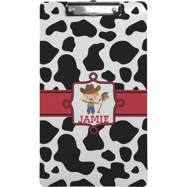 Cowprint w/Cowboy Clipboard (Legal)
