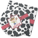 Cowprint w/Cowboy Rubber Backed Coaster (Personalized)