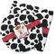Cowprint w/Cowboy Rubber Backed Coaster (Personalized)