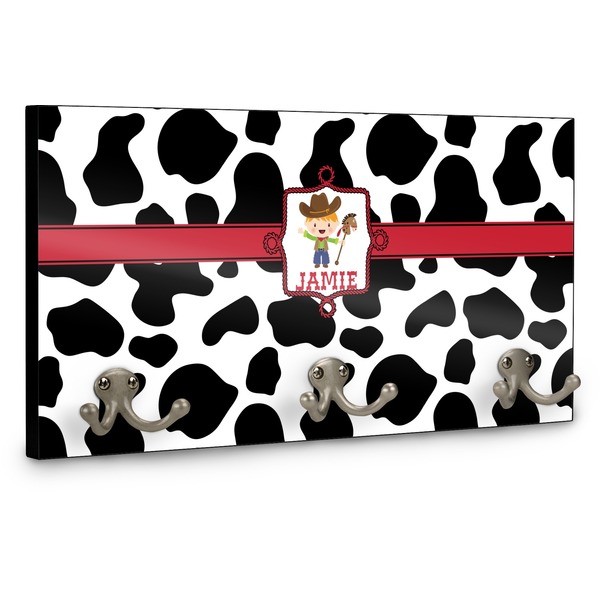 Cowprint w/Cowboy Coat Hanger Main