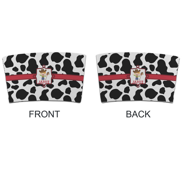 Cowprint w/Cowboy Coffee Cup Sleeve - APPROVAL
