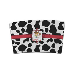 Cowprint w/Cowboy Coffee Cup Sleeve (Personalized)