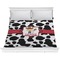 Cowprint w/Cowboy Comforter - King (Personalized)