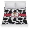 Cowprint w/Cowboy Comforter (Queen)