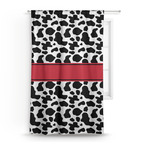 Cowprint w/Cowboy Curtain Panel - Custom Size