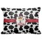 Cowprint w/Cowboy Decorative Baby Pillowcase - 16"x12" (Personalized)