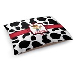 Cowprint w/Cowboy Dog Bed - Medium w/ Name or Text