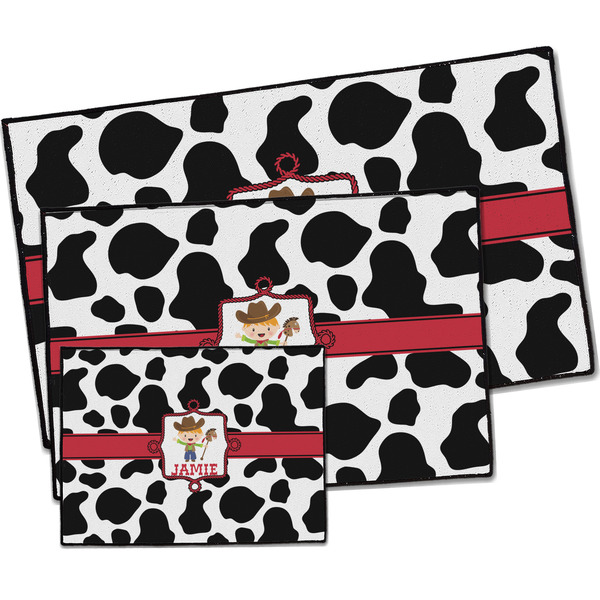 Cowprint w/Cowboy Door Mats - PARENT MAIN