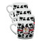 Cowprint w/Cowboy Double Shot Espresso Cups - Set of 4 (Personalized)