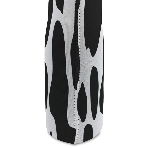 Cowprint w/Cowboy Double Wine Tote - DETAIL 2 (new)