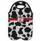 Cowprint w/Cowboy Double Wine Tote - Flat (new)
