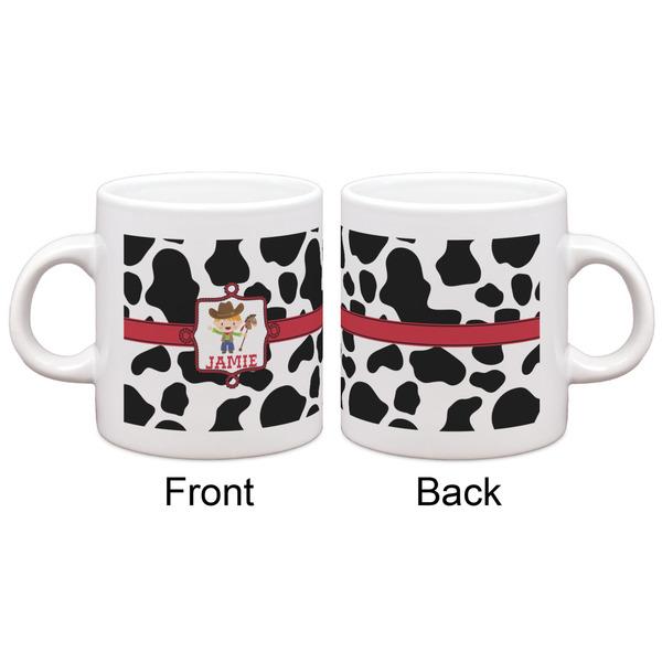 Cowprint w/Cowboy Espresso Cup - Apvl