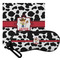 Cowprint w/Cowboy Eyeglass Case & Cloth (Personalized)