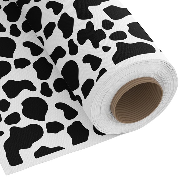 Custom Cowprint w/Cowboy Fabric by the Yard - Spun Polyester Poplin