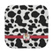 Cowprint w/Cowboy Face Cloth-Rounded Corners