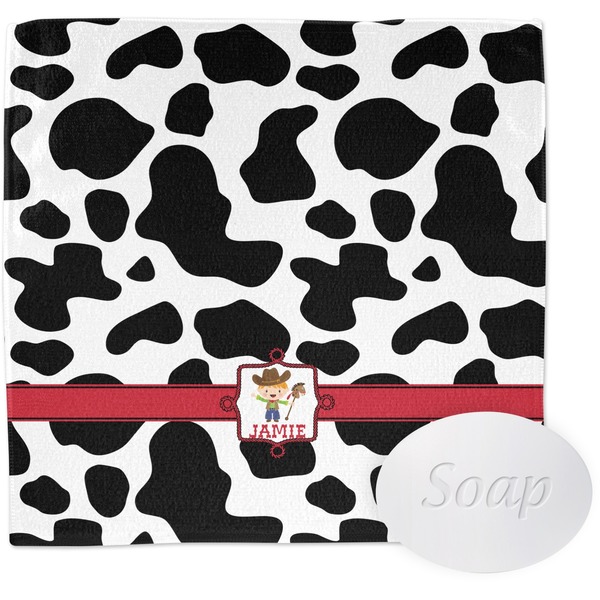 Cowprint w/Cowboy Wash Cloth with soap