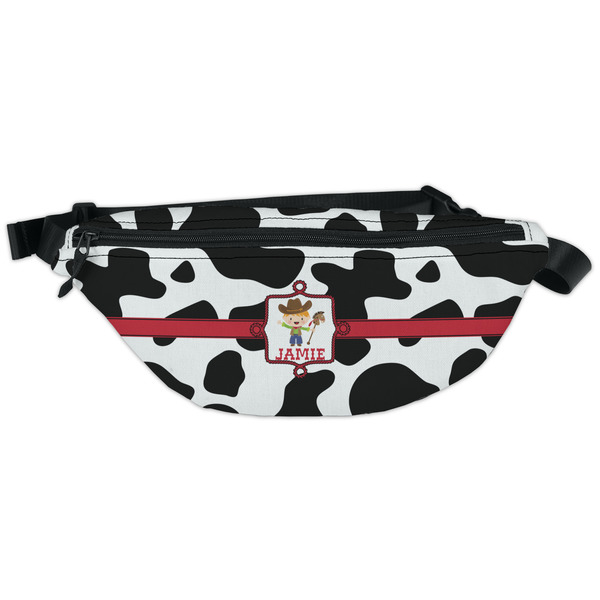 Custom Cowprint w/Cowboy Fanny Pack - Classic Style (Personalized)