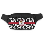 Cowprint w/Cowboy Fanny Pack - Modern Style (Personalized)