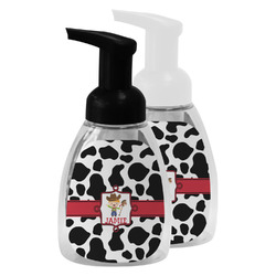Cowprint w/Cowboy Foam Soap Bottle (Personalized)