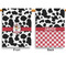 Cowprint w/Cowboy Garden Flags - Large - Double Sided - APPROVAL
