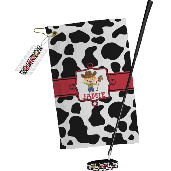 Cowprint w/Cowboy Golf Gift Kit (Full Print)