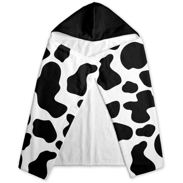Cowprint w/Cowboy Hooded Towel - Folded