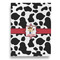 Cowprint w/Cowboy House Flags - Double Sided - FRONT
