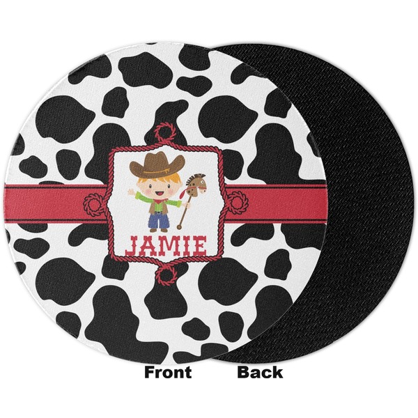 Cowprint w/Cowboy Jar Opener - Apvl