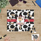 Cowprint w/Cowboy Jigsaw Puzzle 500 Piece - In Context
