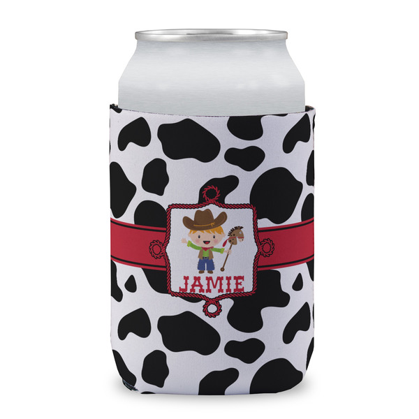 Cowprint w/Cowboy Can Sleeve