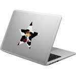 Cowprint w/Cowboy Laptop Decal (Personalized)