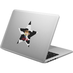 Cowprint w/Cowboy Laptop Decal (Personalized)