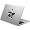 Cowprint w/Cowboy Laptop Decal (Personalized)