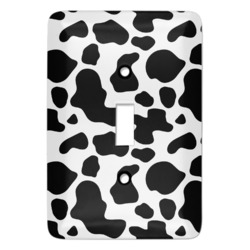 Cowprint w/Cowboy Light Switch Cover (Personalized)